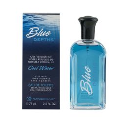 PB Parfums Belcam Blue Depths Version of Cool Water* Eau De Toilette, Cologne for Men, 2.5 fl oz - Parfums Belcam