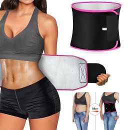 Silver Ion Sweat Slimming Waist Sauna Belt - Blue