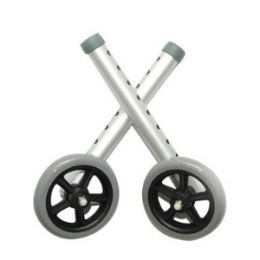 ProBasics 5 Fixed Wheels w/ Glide Caps  Pair