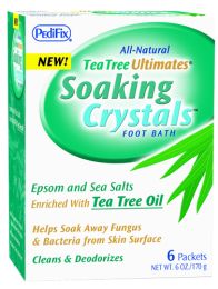 Tea Tree Ultimates Soothing Crystals 1 oz packets 6/Pkg